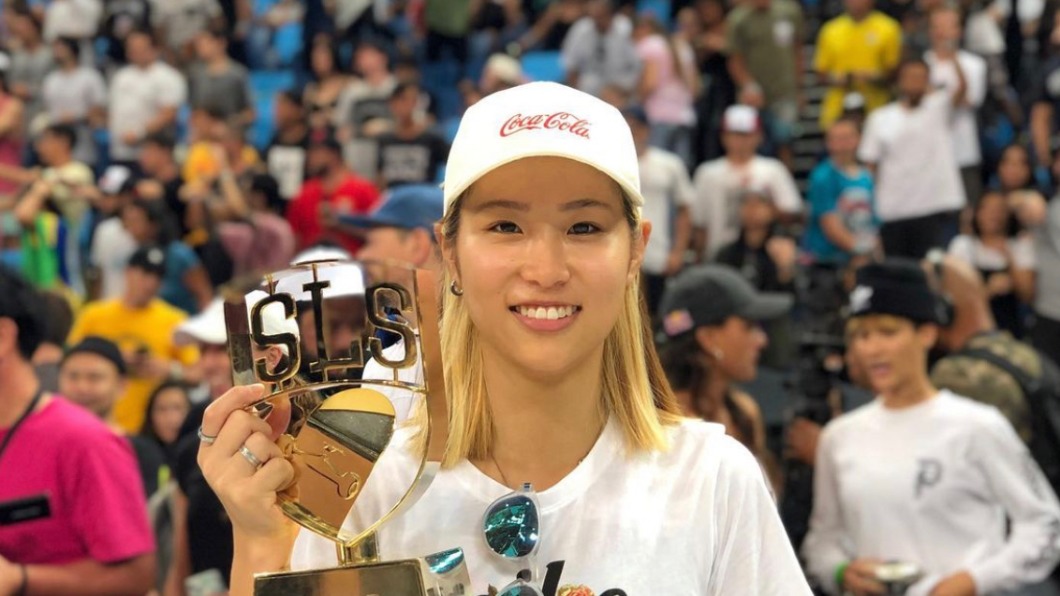 滑板項目世界排名第三的日本選手西村碧莉。(圖/翻攝自西村碧莉IG))