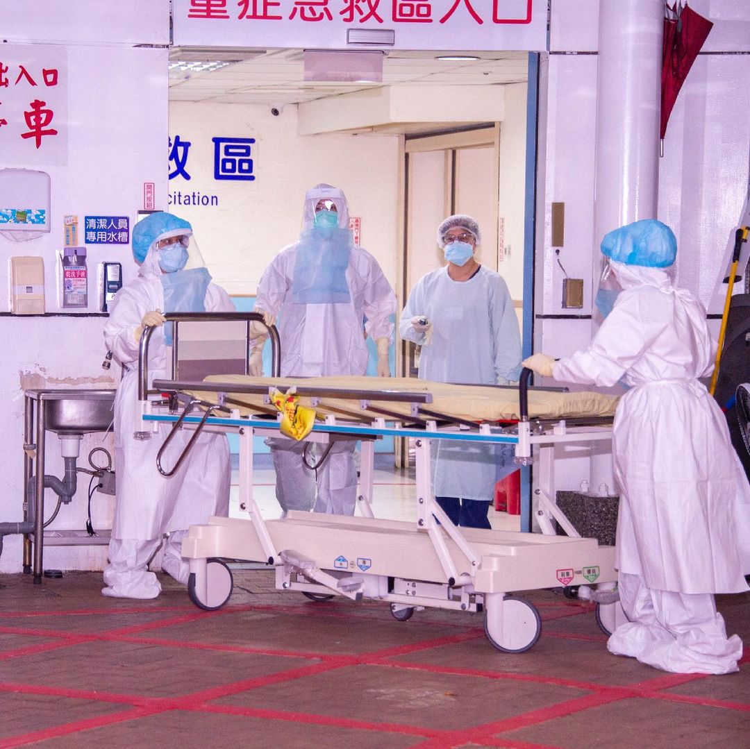 北市醫療量能緊繃。(圖/翻攝柯文哲IG)