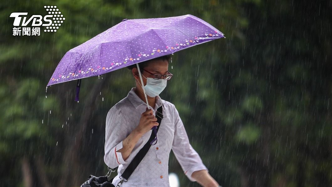 午後對流旺盛 新北、桃園等9縣市大雨特報