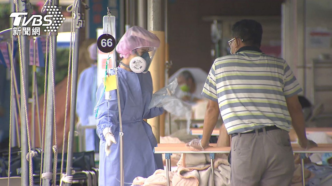 台安醫院強調隔離病房一般人不得進入所以對院內其他病患影響不大。（圖／TVBS）