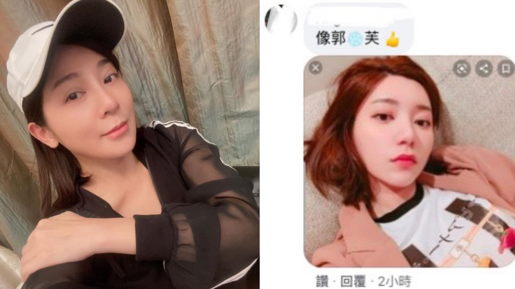 有網友認為王彩樺素顏時，和女星郭雪芙相似。（圖／翻攝自王彩樺-台灣濱崎步臉書）
