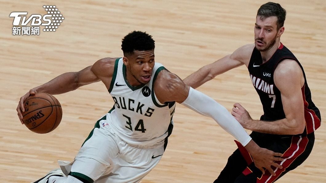 「字母哥」雙十滅熱火　NBA公鹿季後賽首輪聽牌