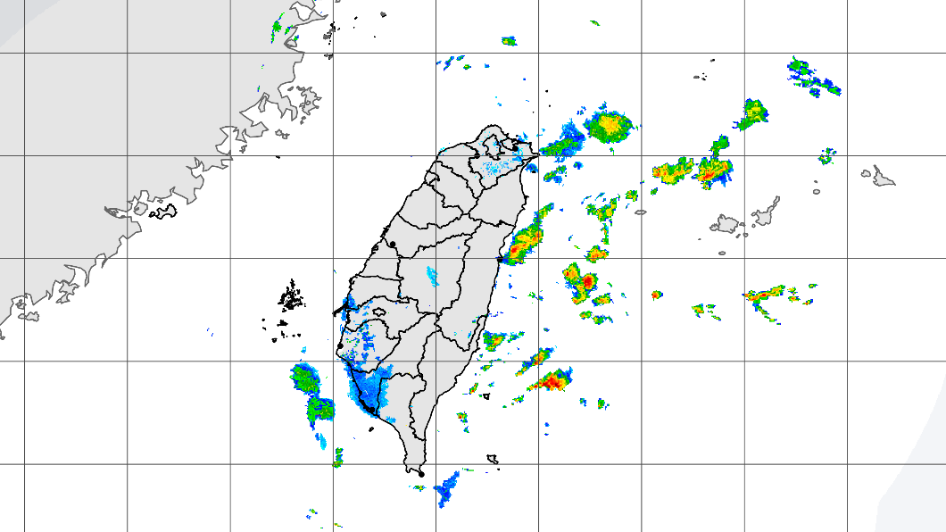 午後將有局部短暫雷陣雨的天氣。(圖/中央氣象局)