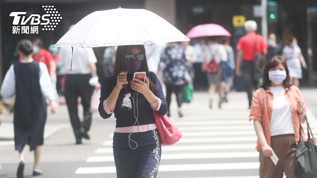 各地晴朗炎熱至13日 西半部有午後雷陣雨