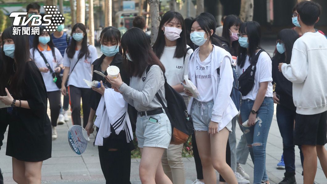 110學年度四技二專暨二技統一入學測驗，共有約9.6萬名考生應試。（圖／中央社資料照）