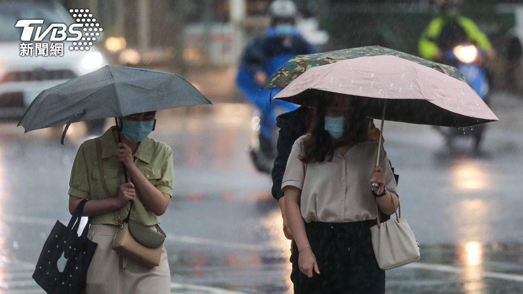 對流雲系發展旺盛　新北等5縣市大雨特報
