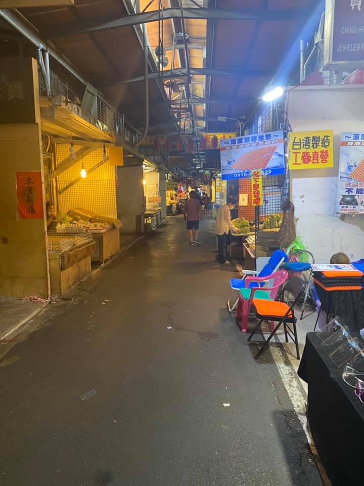 菜市場冷清清。（圖／翻攝自游勝綸 Vic Facebook）