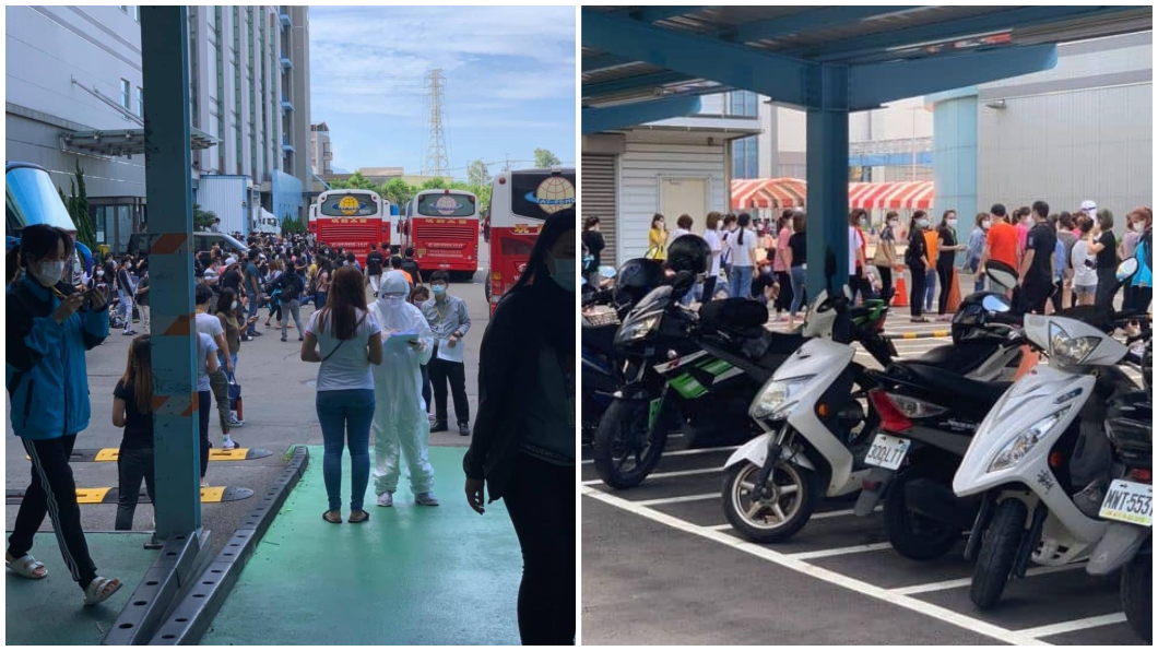 顯場人潮聚集宛如園遊會。（圖／翻攝自曾玟學 苗栗縣議員臉書）