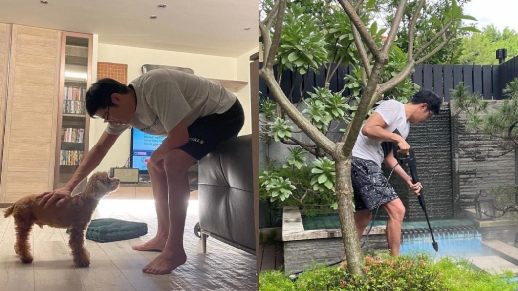 謝欣穎、王柏傑疫情期間更緊密相處。(圖/翻攝自nikki_hsieh IG)