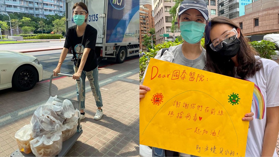 送便當挺醫護!賈永婕卻因「吃龍蝦鮑魚」挨轟吐背後心酸