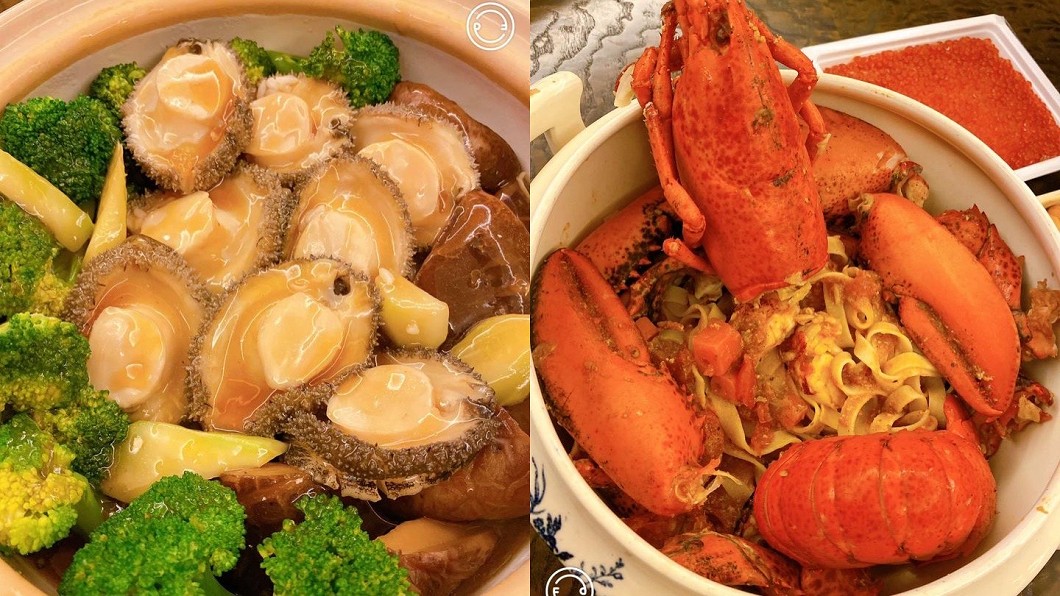 賈永婕先前PO出自家菜色，當中因有鮑魚、龍蝦，遭部分酸民狠虧。（圖／翻攝自賈永婕的跑跳人生臉書）