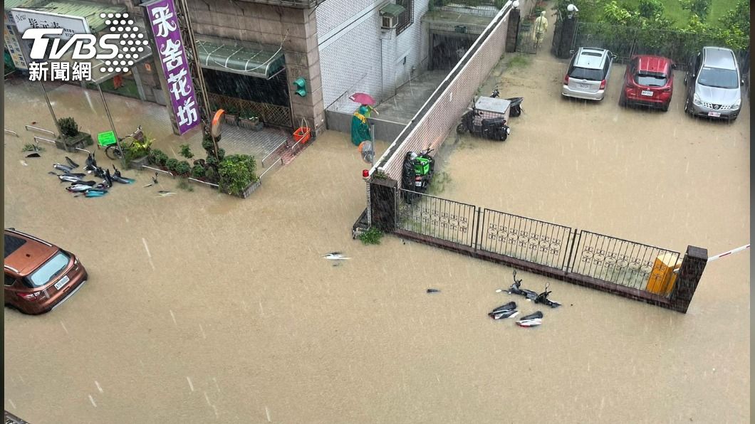 台灣大學時雨量209mm 逼近台灣史上最高紀錄