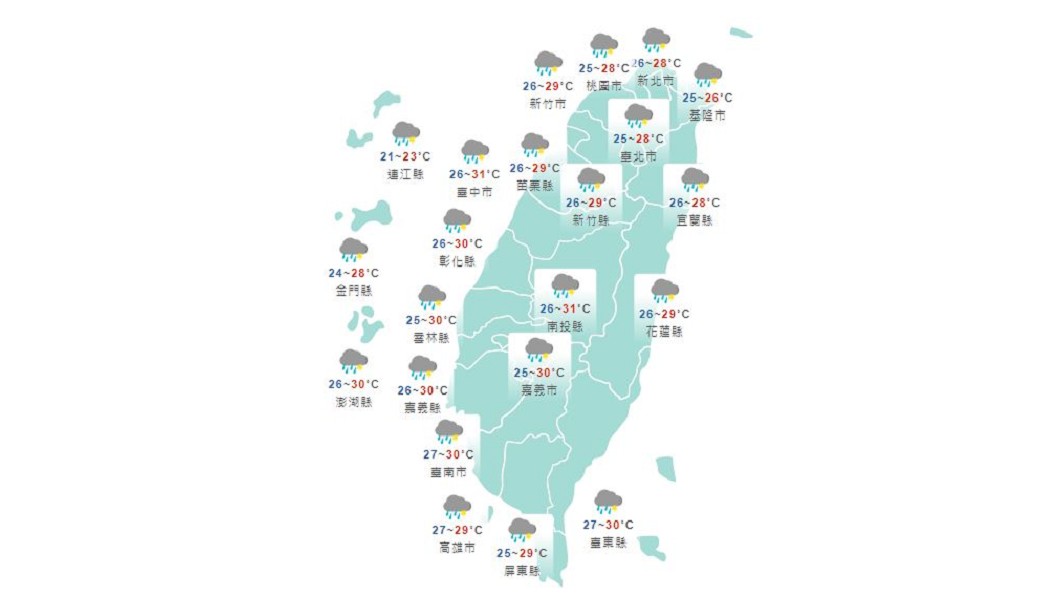 圖／中央氣象局