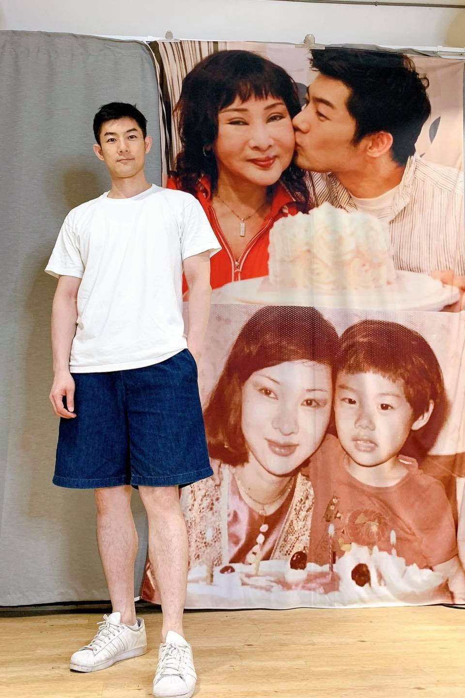 施易男在母親過世後,生活中處處都在感念母親。(圖/翻攝自施易男臉書)