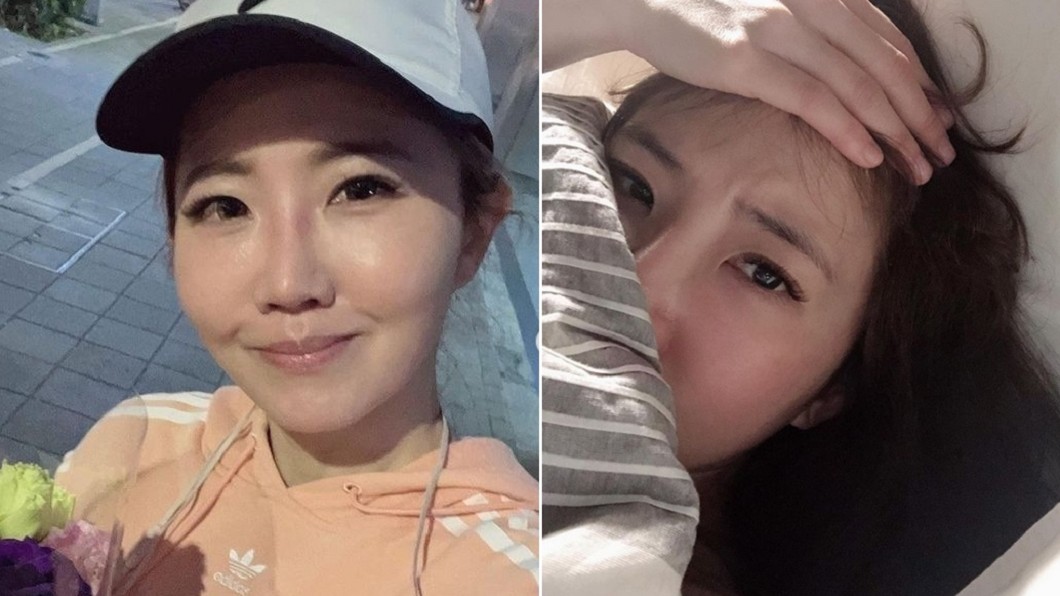 謝忻自爆自己燒聲。（圖／翻攝自謝忻IG）