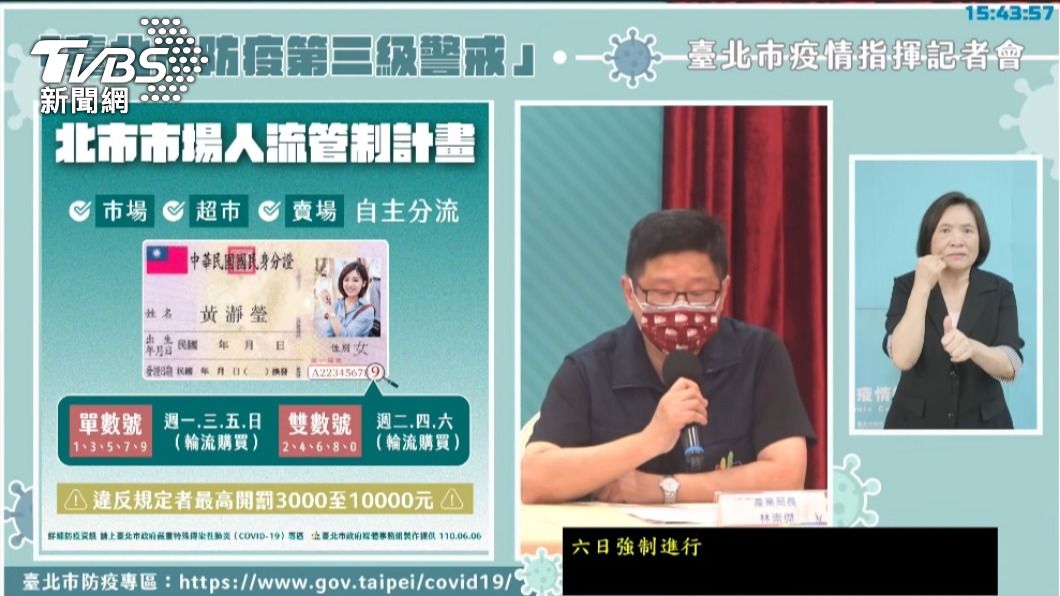 北市傳統市場週末強制分流 柯文哲籲謹記母親節連假教訓
