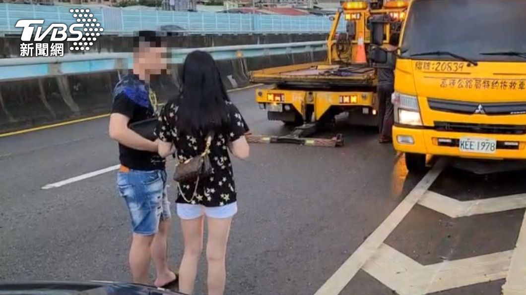 肇事女駕駛。（圖／TVBS）