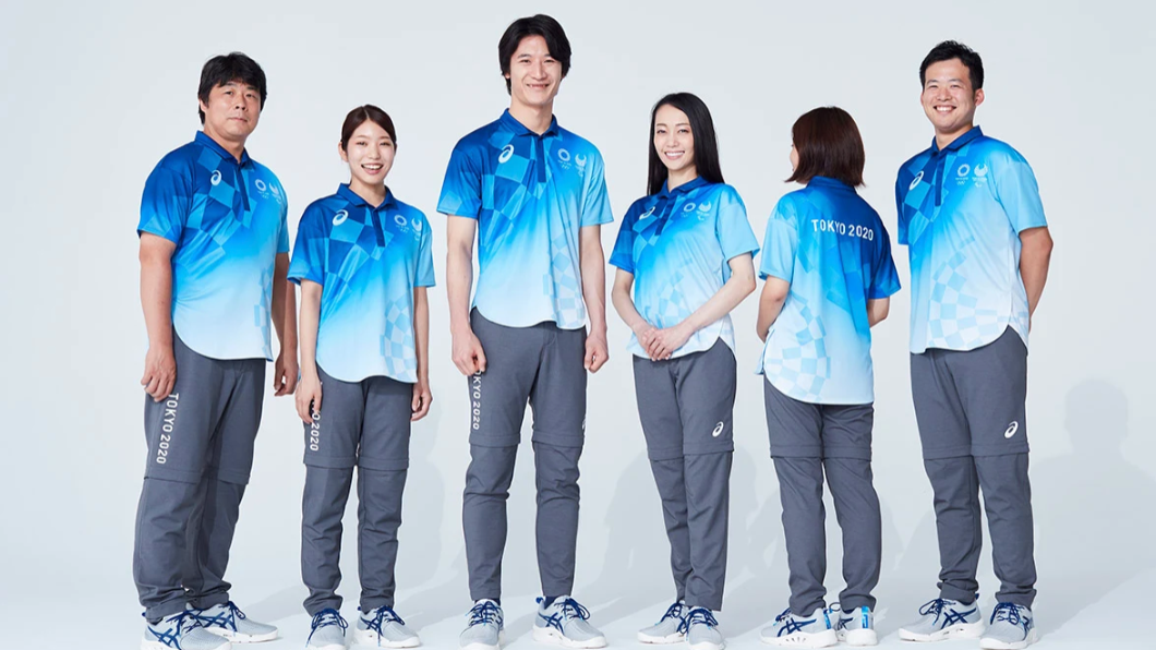 東奧志工制服。(圖/TOKYO2020官網)