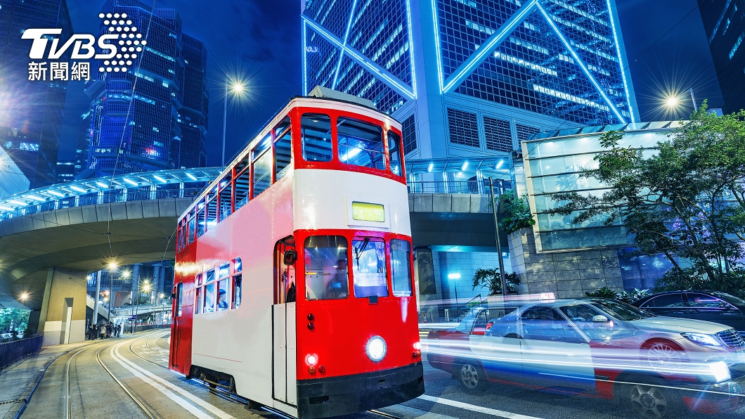 香港城市夜景。(圖/shutterstock達志影像)