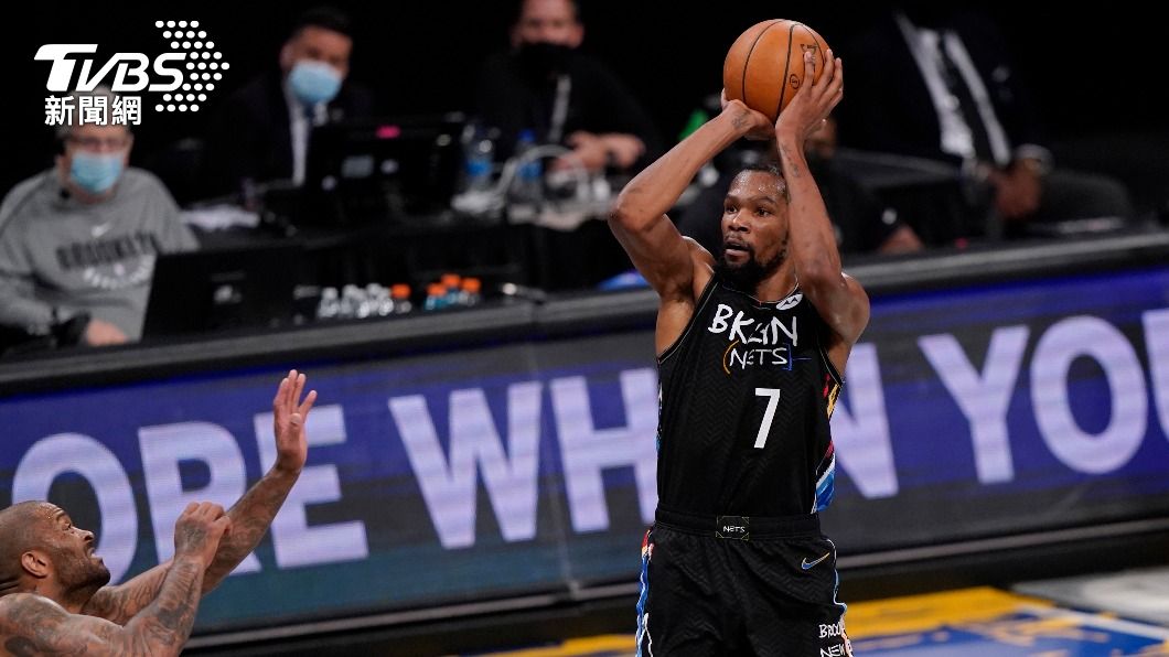 杜蘭特強攻32分　NBA籃網一路領先捕獲公鹿
