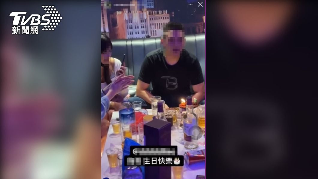 上週六有民眾從新竹到苗栗幫友人慶生。（圖／翻攝新竹爆料公社）