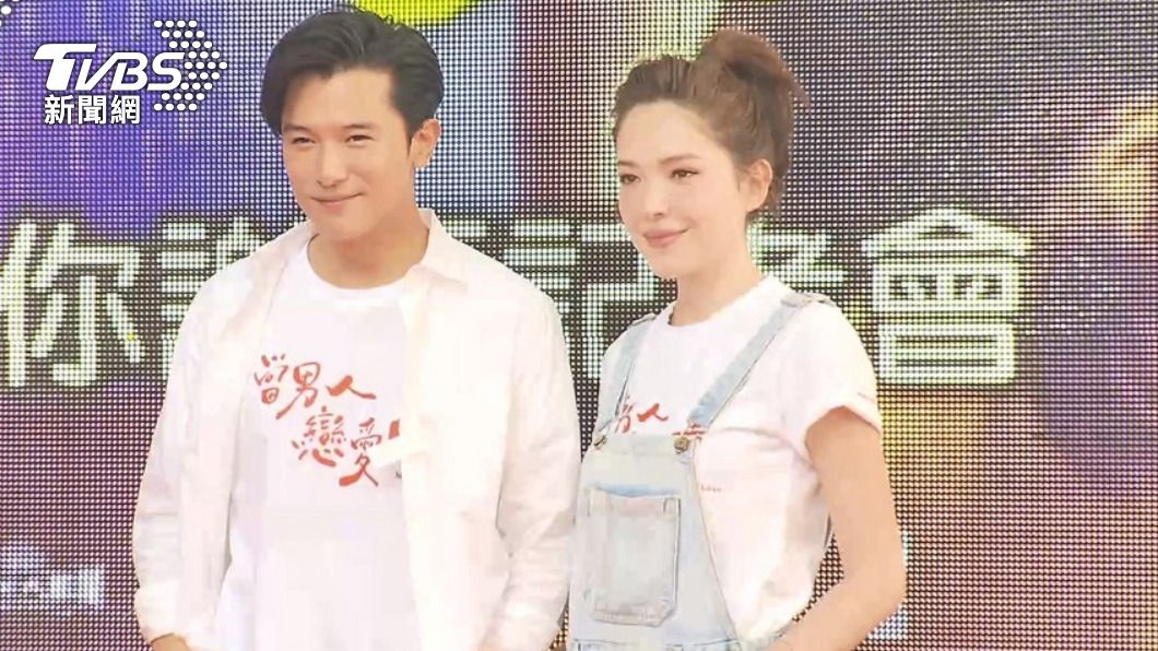 女星許瑋甯被爆與邱澤假戲真做。（圖／TVBS）