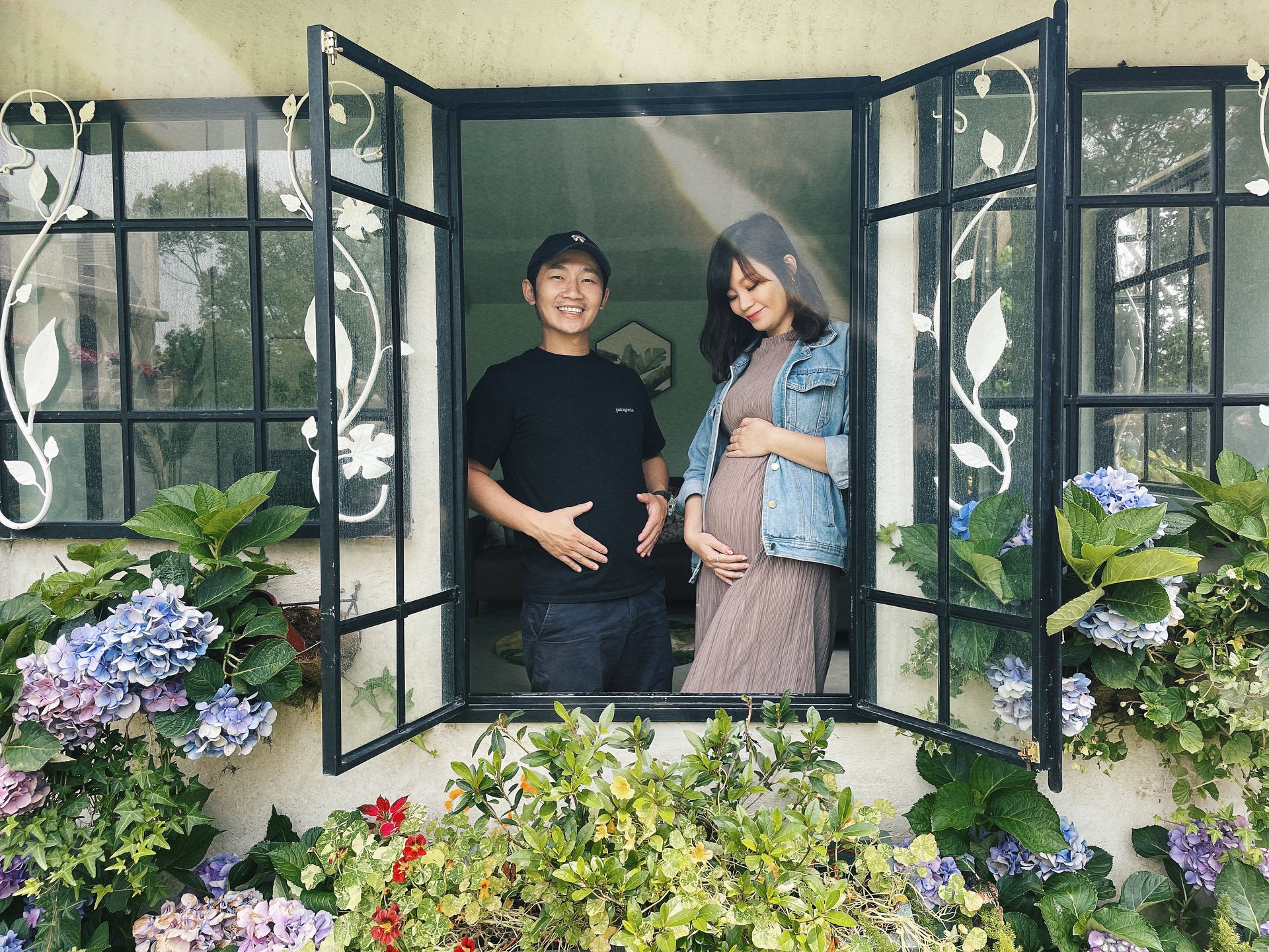 蔡昌憲在結婚週年宣布好消息。(圖/翻攝自蔡昌憲臉書)