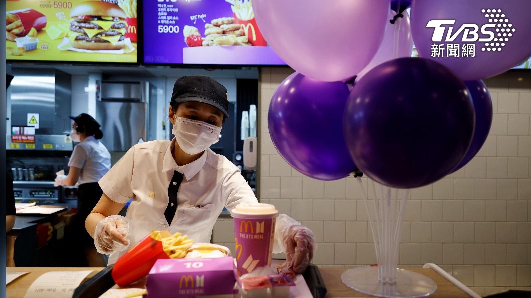 BTS套餐印尼開賣 憂群聚至少13麥當勞暫停營業