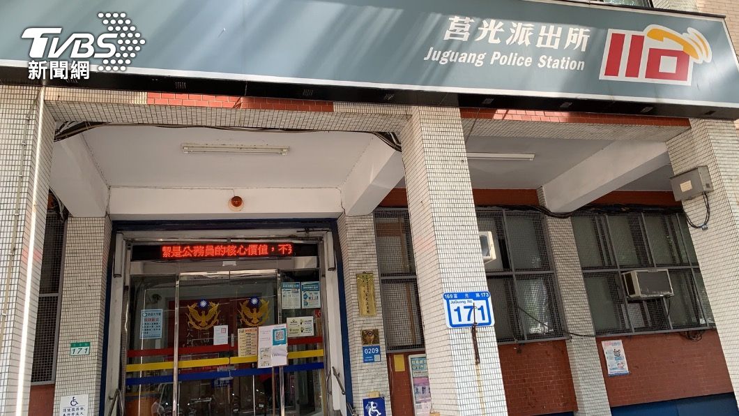 萬華分局莒光所員警涉案。(圖/TVBS)