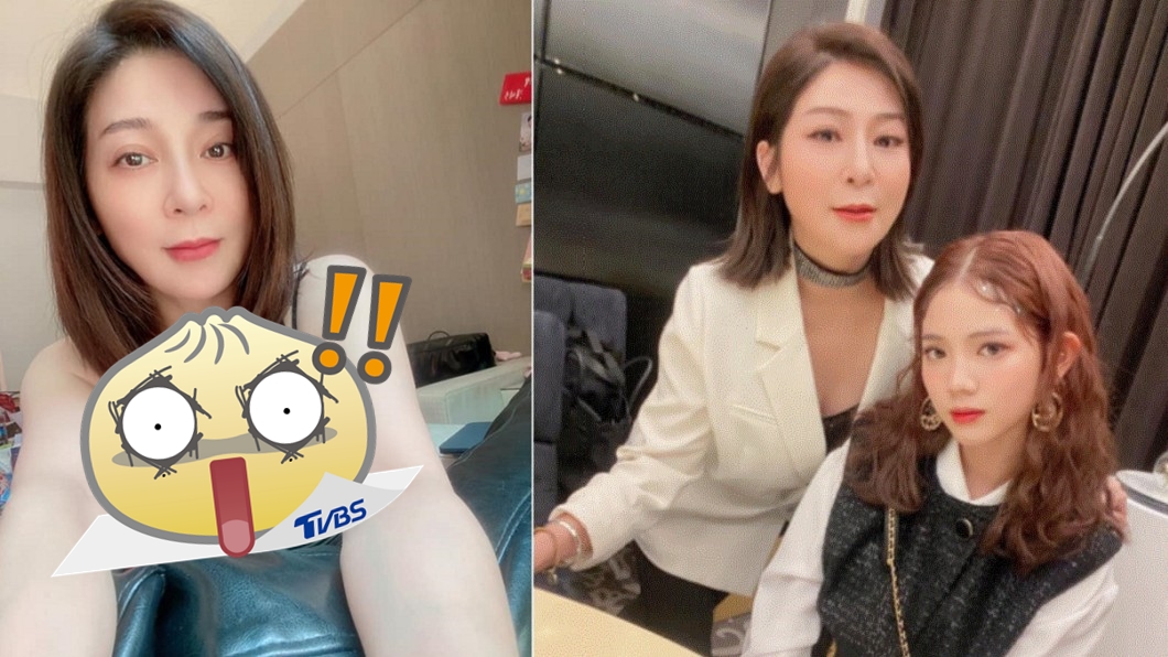 火辣不輸女兒！王彩樺脫了「胸前大解放」白皙美肩全都露