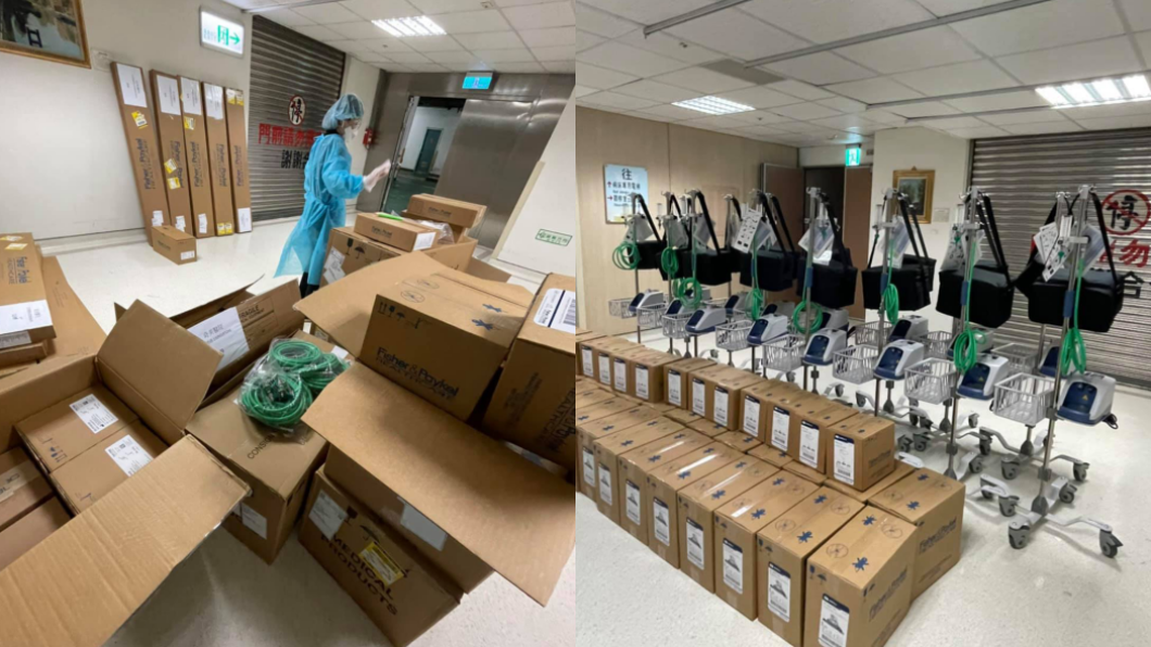 賈永婕號召企業朋友一起捐贈物資。(圖/翻攝自賈永婕臉書)
