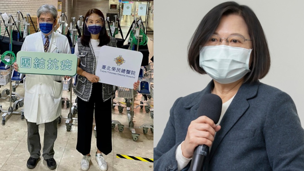 賈永婕無私募342台「救命神器」 蔡英文深夜回應了