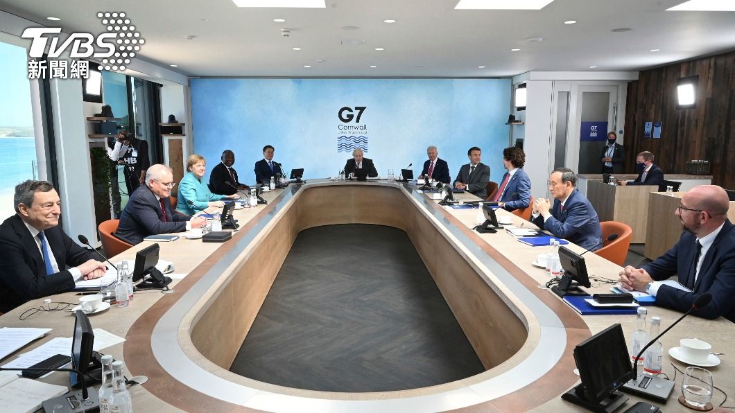 G7領袖峰會。(圖/達志影像美聯社)