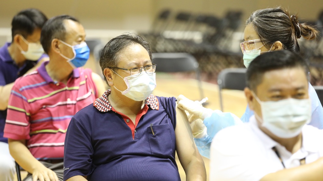 宇美町式打法預計1小時能接種120人。(圖/高雄市政府提供)