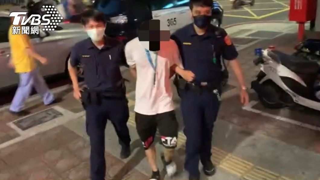 楊姓嫌犯聲稱為了找鑰匙才二度到火鍋店。(圖/TVBS)