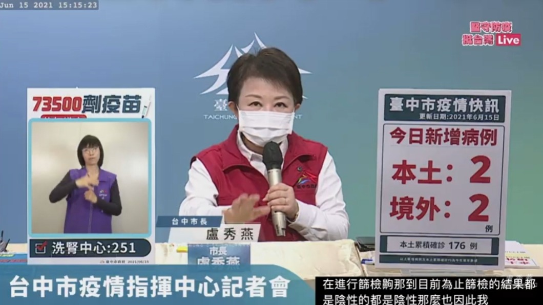 打完疫苗後痠痛發燒確診 台中女看護足跡曝光