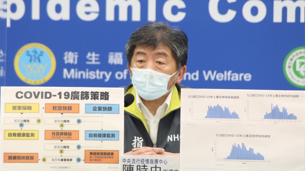 陳時中日前曾表示會全力幫忙重災區台北市。(圖/中央流行疫情指揮中心)