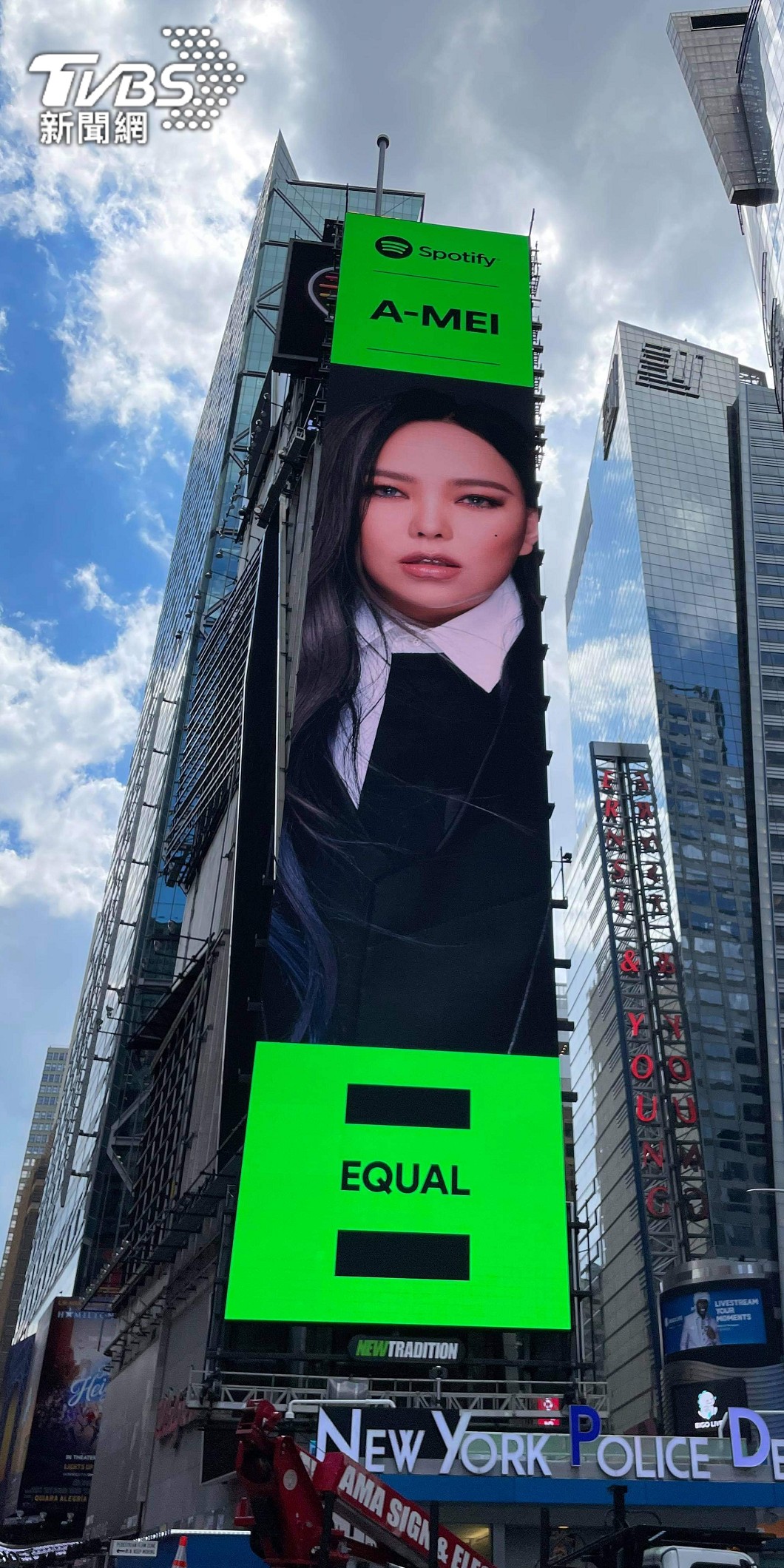 張惠妹為女性平權發聲。(圖/環球提供)