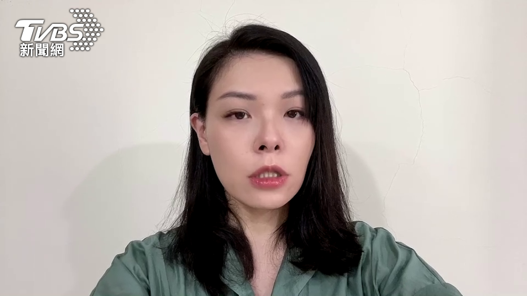 民眾黨立委高虹安表示全球沒有國家像台灣一樣用免疫橋接。(圖/TVBS)