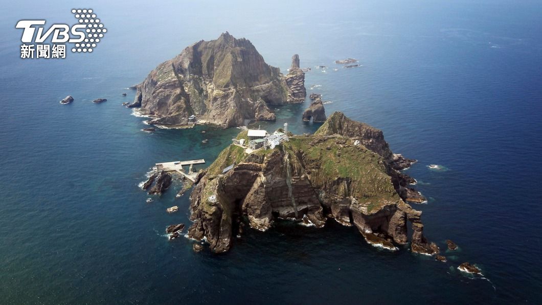 圖為獨島(日方稱為竹島)。(圖/達志影像 路透社)