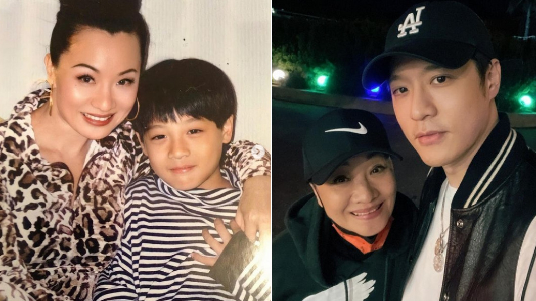 比莉罹癌期間獨自撫養三子,其中一子為歌手周湯豪。(圖/翻攝自比莉IG)