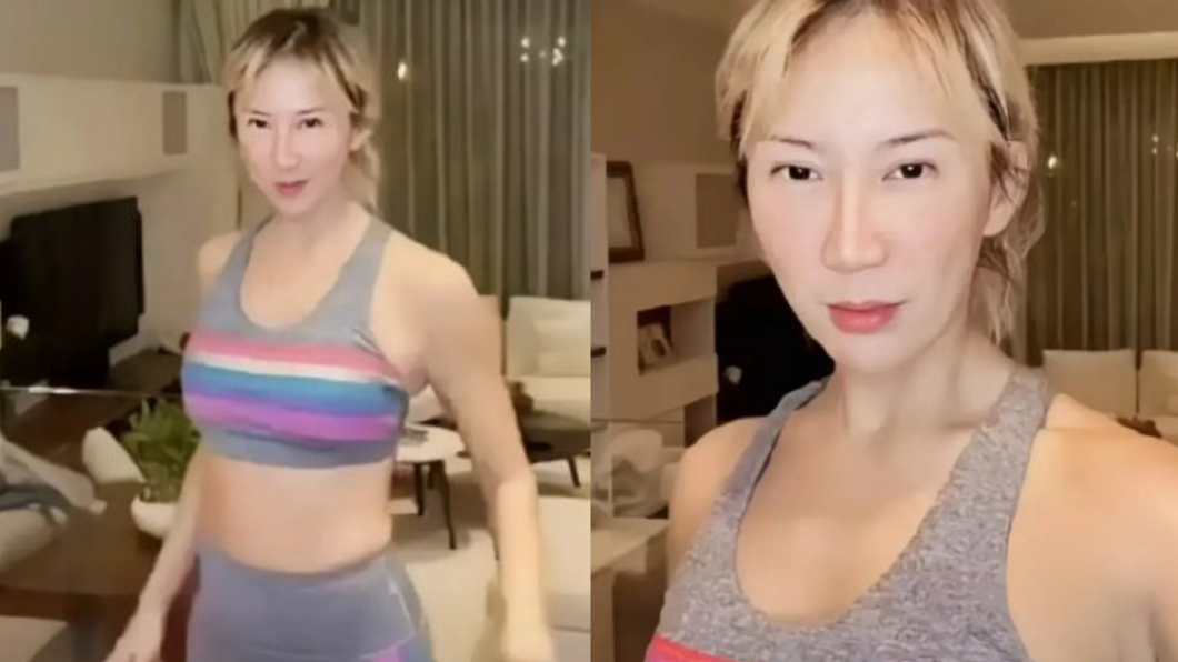 李玟素顏引發討論。(圖/翻攝自微博)