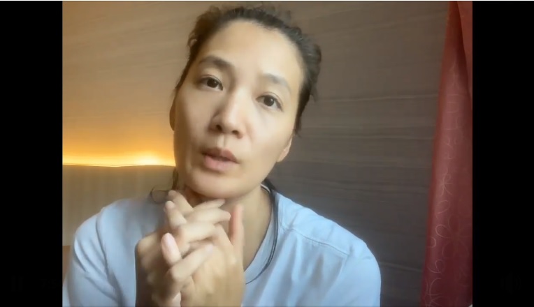 李培禎19日隔離10天期滿出院,但必須在家再進行7日隔離。(圖/翻攝自李培禎臉書)