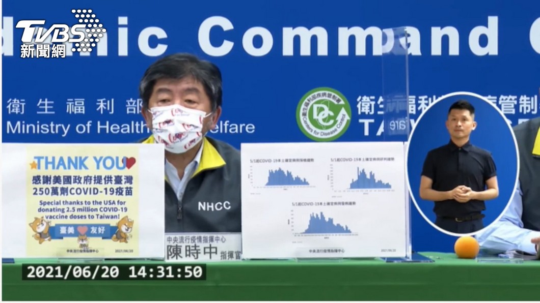 陳時中表示目前沒有要降級。(圖/TVBS)
