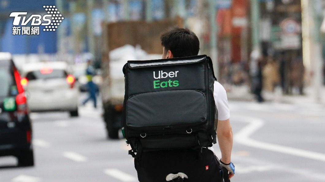日本Uber eat外送。(示意圖/shutterstock 達志影像)