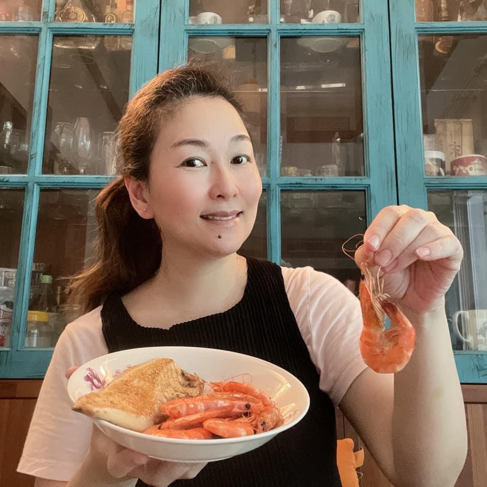 張秀卿控制飲食加上運動,成功瘦回標準身材。(圖/翻攝自張秀卿臉書)