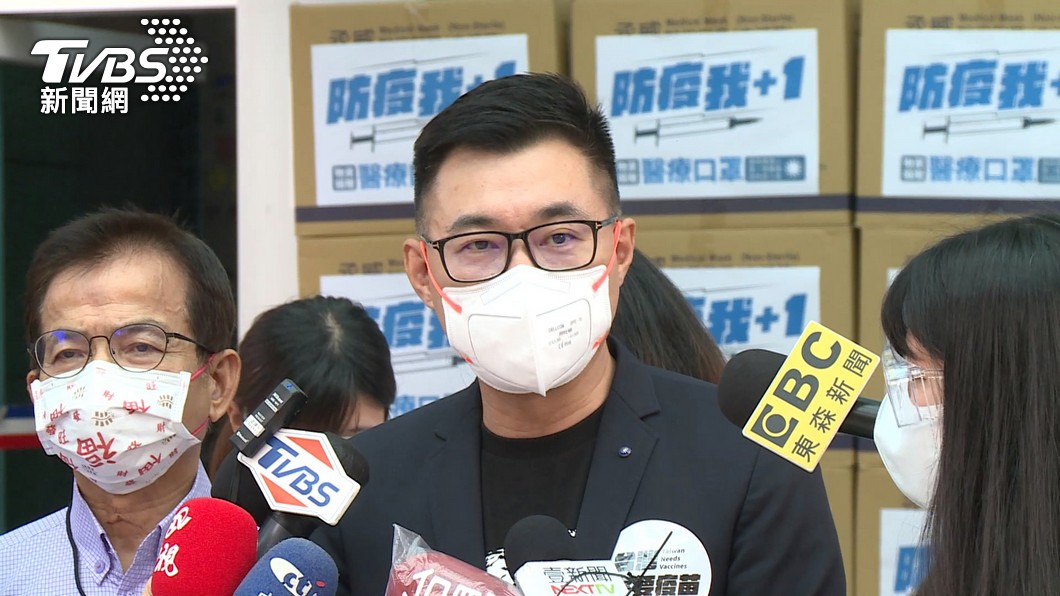 國民黨主席江啟臣。(圖/TVBS)