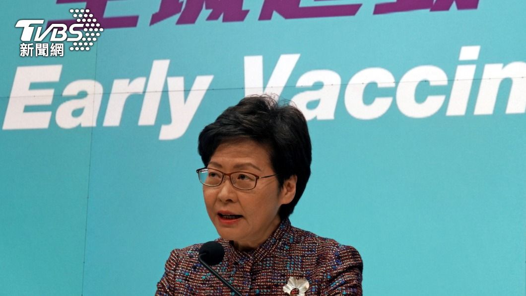 林鄭月娥要美方勿「美化」危害國家安全的行為。(圖/達志影像路透社)