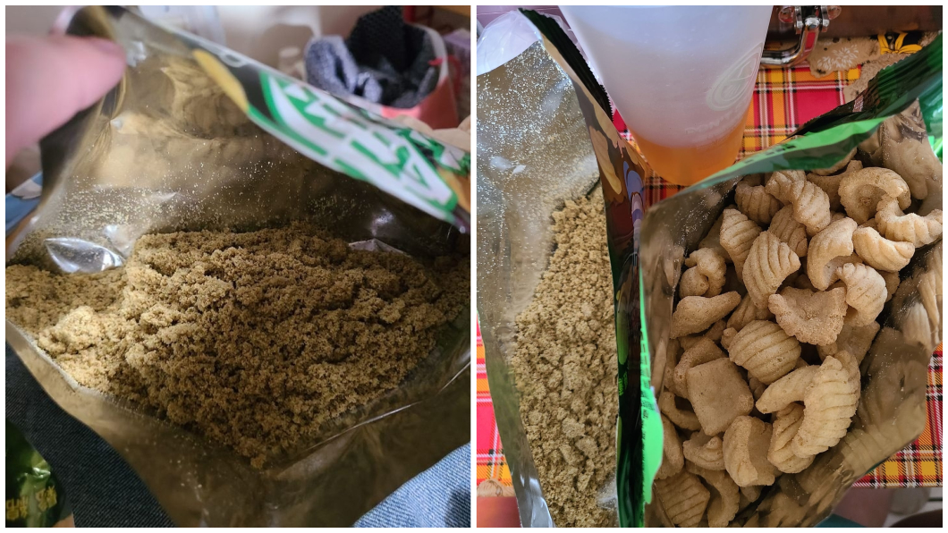 女買餅乾打開見「整袋粉末」傻眼 網全笑翻曝專業解答