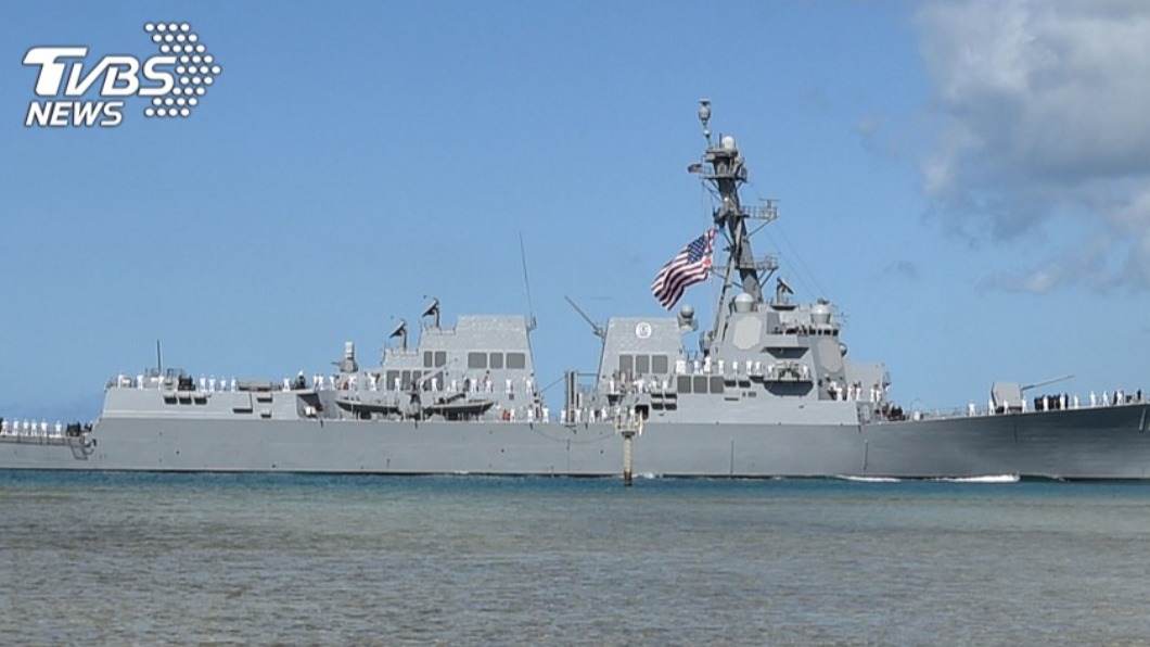 美軍導彈驅逐艦昨再穿台海　拜登任内第6次